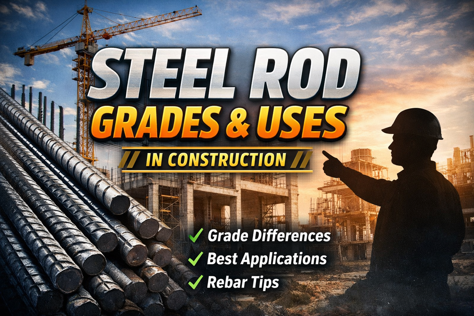Understanding Steel Rod Grades and Their Uses in Construction